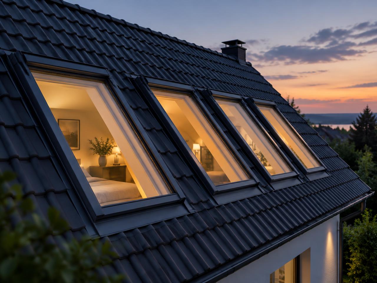 Vier neue Dachflächenfenster, Taufkirchen