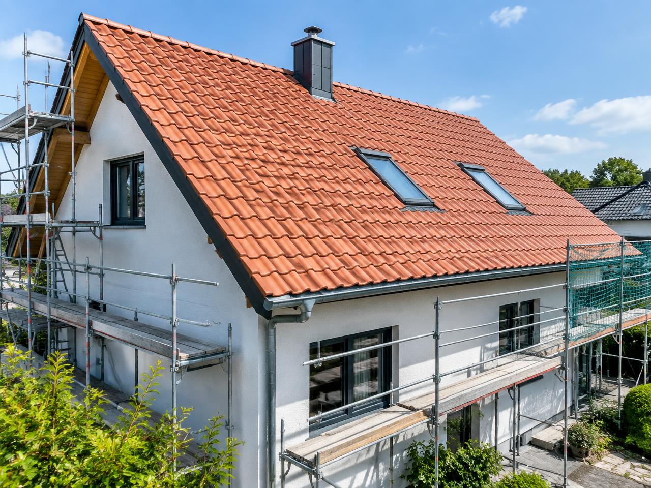 Komplette Dachsanierung Einfamilienhaus, Oberhaching